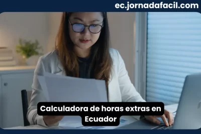 Calculadora de horas extras en Ecuador para trabajadores y empleadores según Código de Trabajo